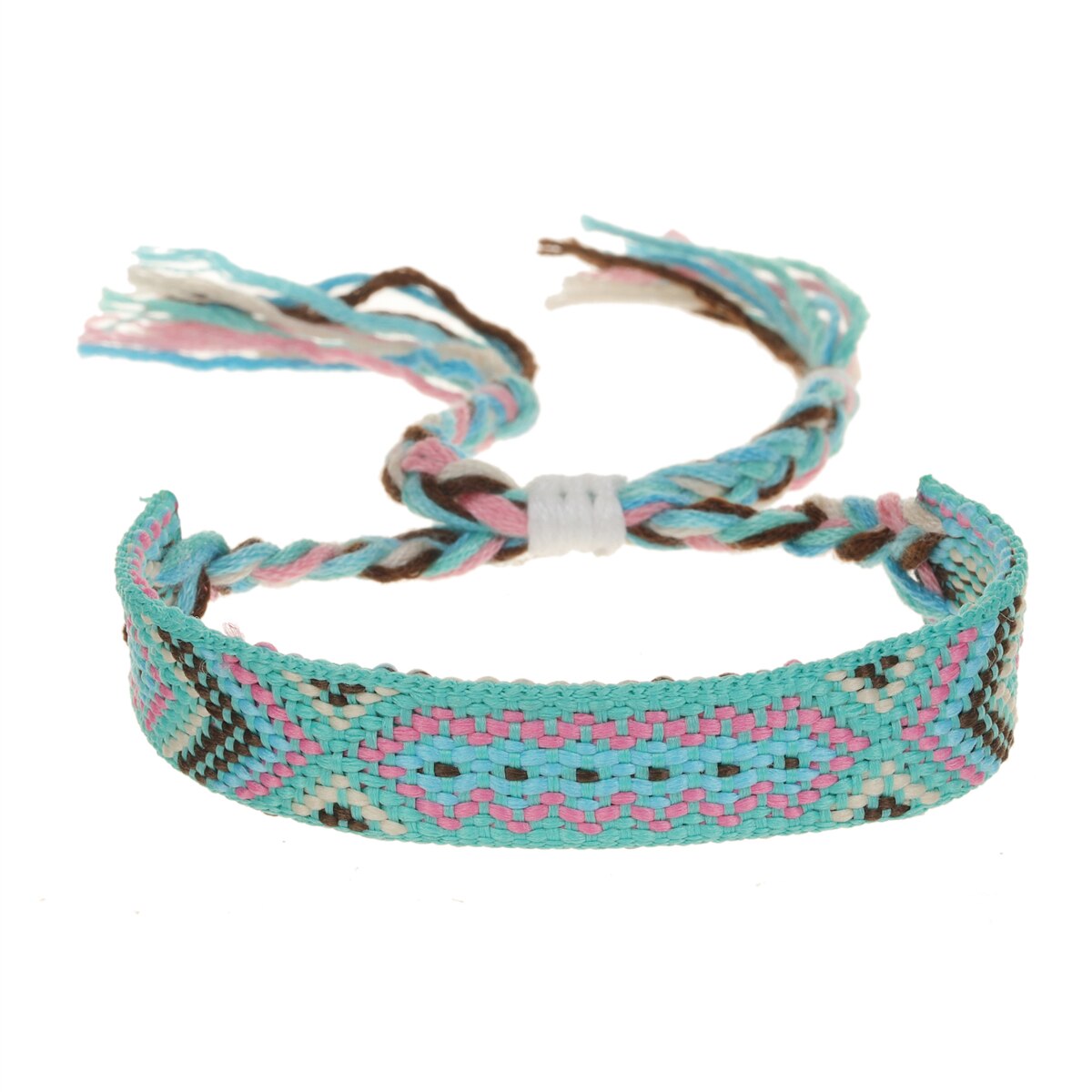 Woven Bracelet Bulk for Women, Kids & Girls - Nepal Style Friendship Bracelets Handmade Braided Rope Wrist String Chain