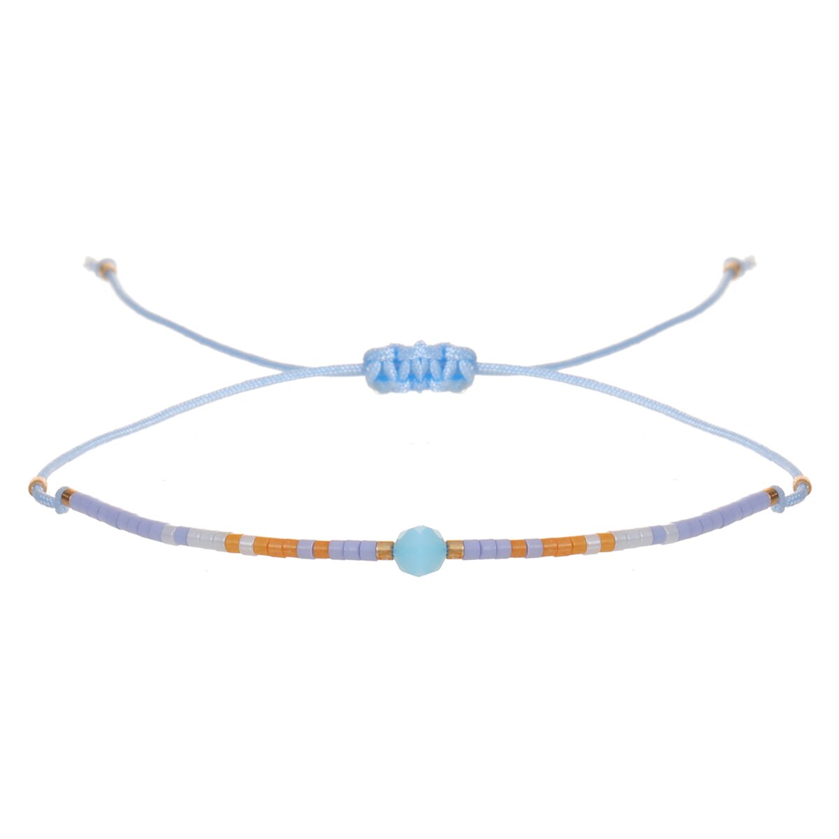 Handmade Pearl Bracelet & Bangle for Women Men Faceted Crystal Beads Pendant Adjustable Charm Stacking Femme Pulsera