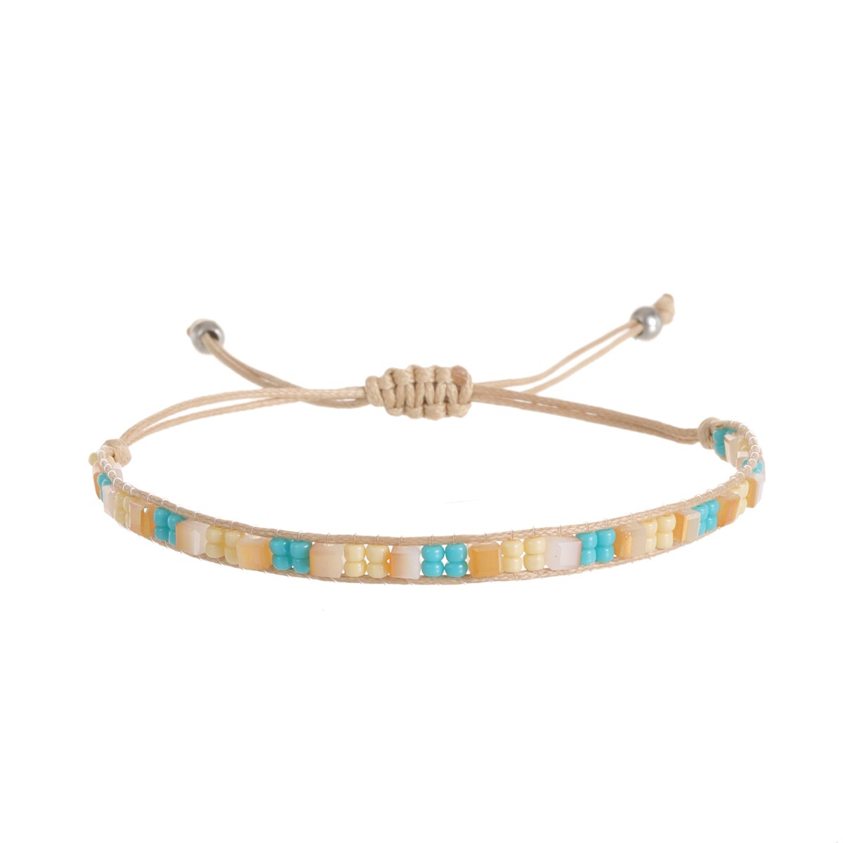 Double Layer Bracelet for Women Men Boho Summer Surf Simple Bracelets Anklet Jewelery Jewelry Gift Pulseras Femme
