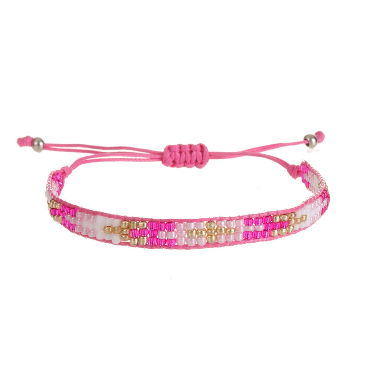 Seeds Bracelet for Women Men Boho Summer Surf Anklet Adjustable Hand Braided Wax Rope Chain Bracelets