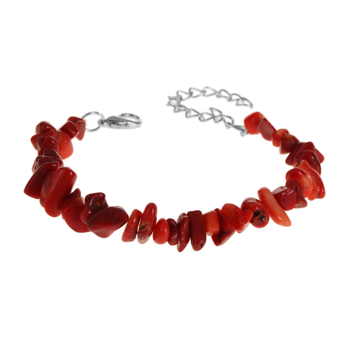 1pc Natural Stone Chakra Crystal Healing Gemstone Stretch Bracelets Tumble Polished Align Increase Communication Reiki Bracelets