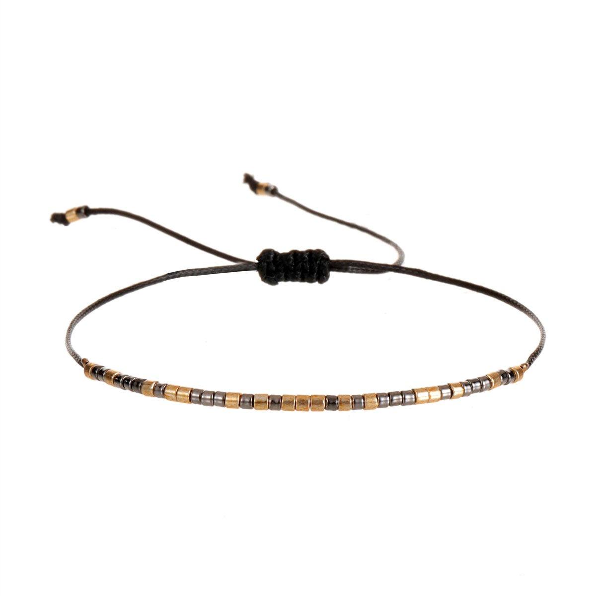 1pc Boho Glass Seeds Beaded Bracelets for Women Men Beads Bracelets Anklet Wrist Strap Ankle Jewelry Gift