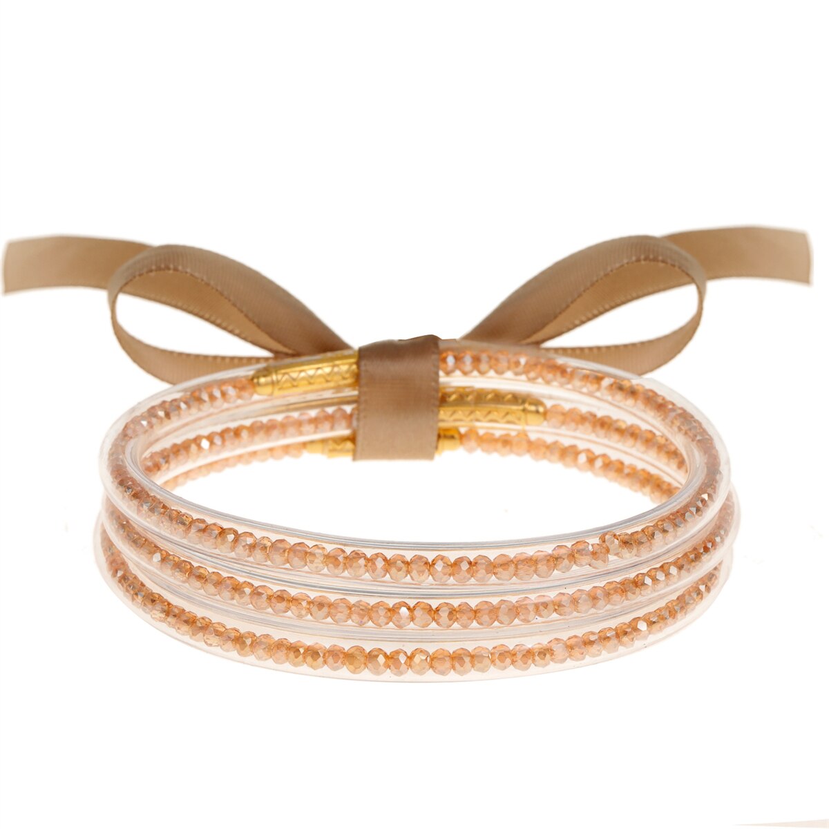 Fashion Glitter Jelly Bangles Bracelets Glitter Filled Jelly Silicone Bracelets for Women Girls Party Jewellery