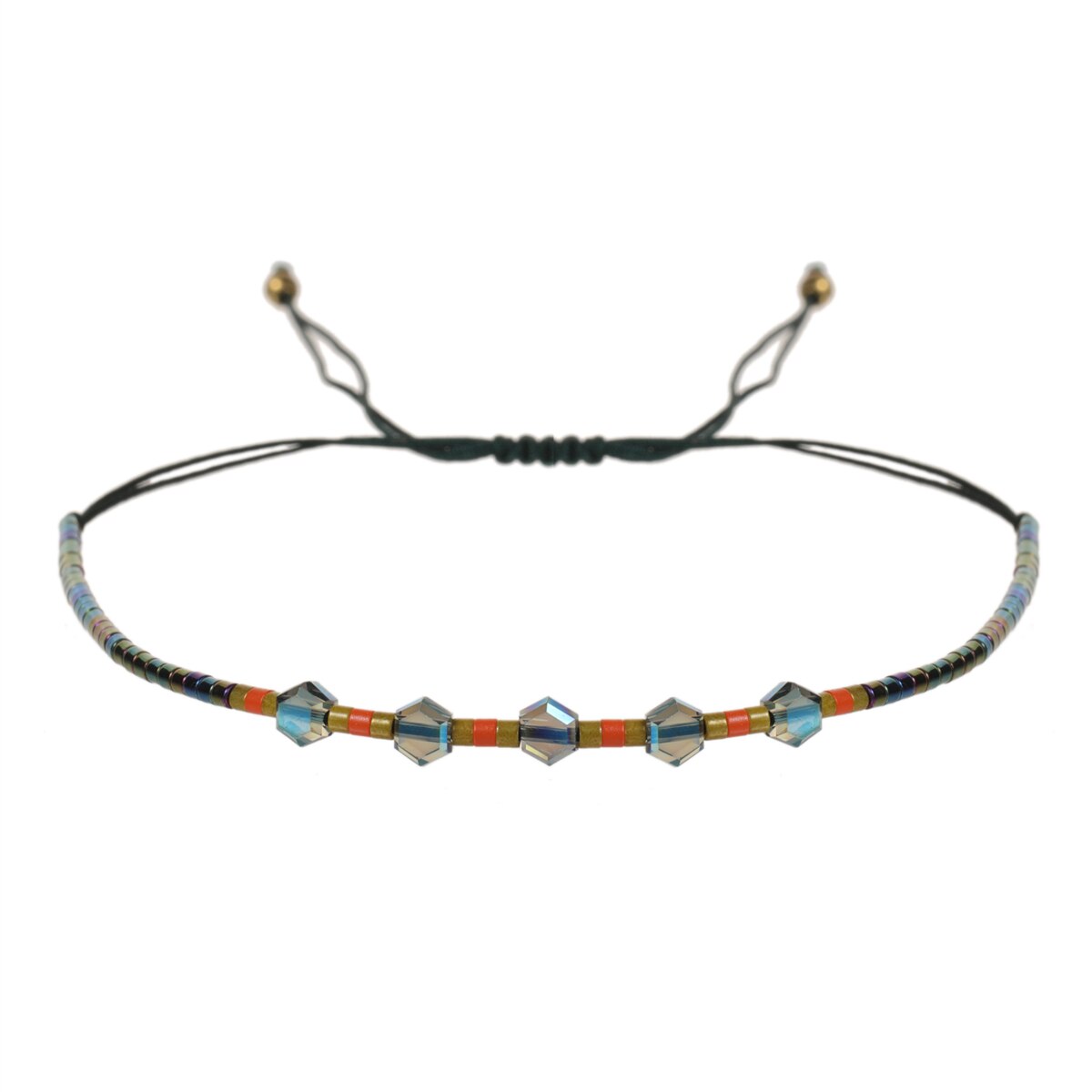 Boho Seed Beads Braied Bracelets New In Handmade Woven Bracelet for Women Men Yoga Jewelry Wristband Summer Surf Anklets