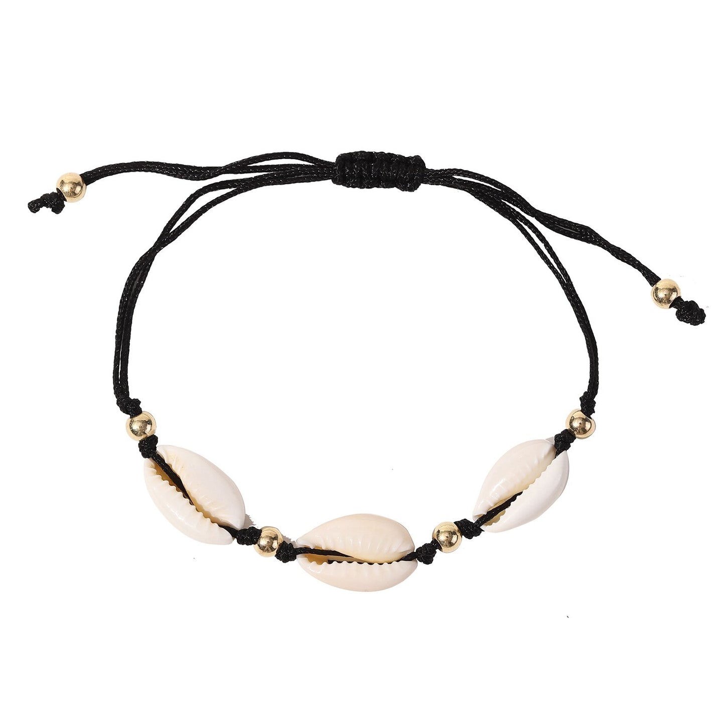 12Pcs Beach Shell Bracelet Anklet Set for Women Girls Summer Handmade Bracelets Ankle Bracelet Adjustable Bangle Wholesale