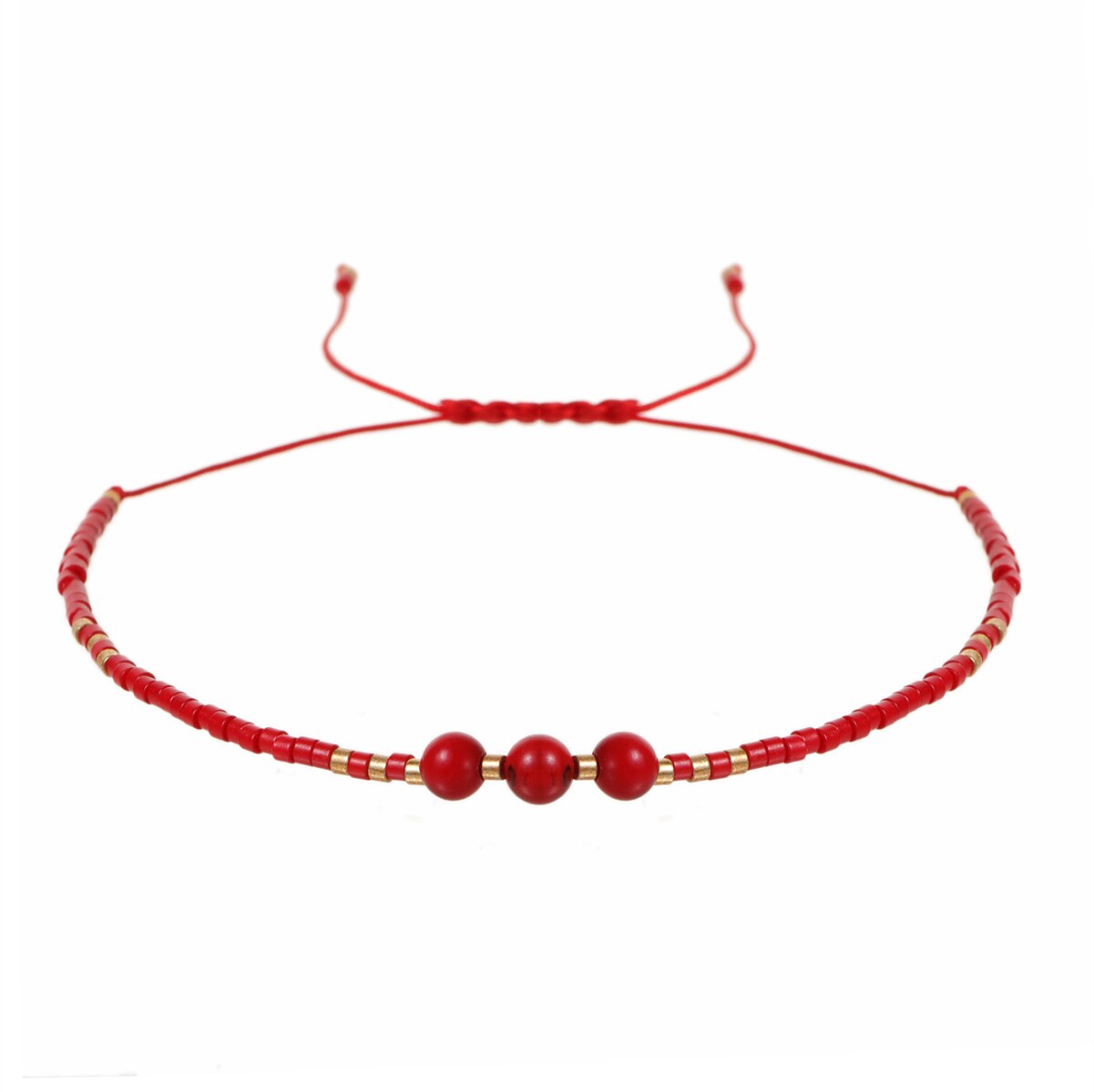 Boho Seed Beads Braied Bracelets New In Handmade Woven Bracelet for Women Men Yoga Jewelry Wristband Summer Surf Anklets