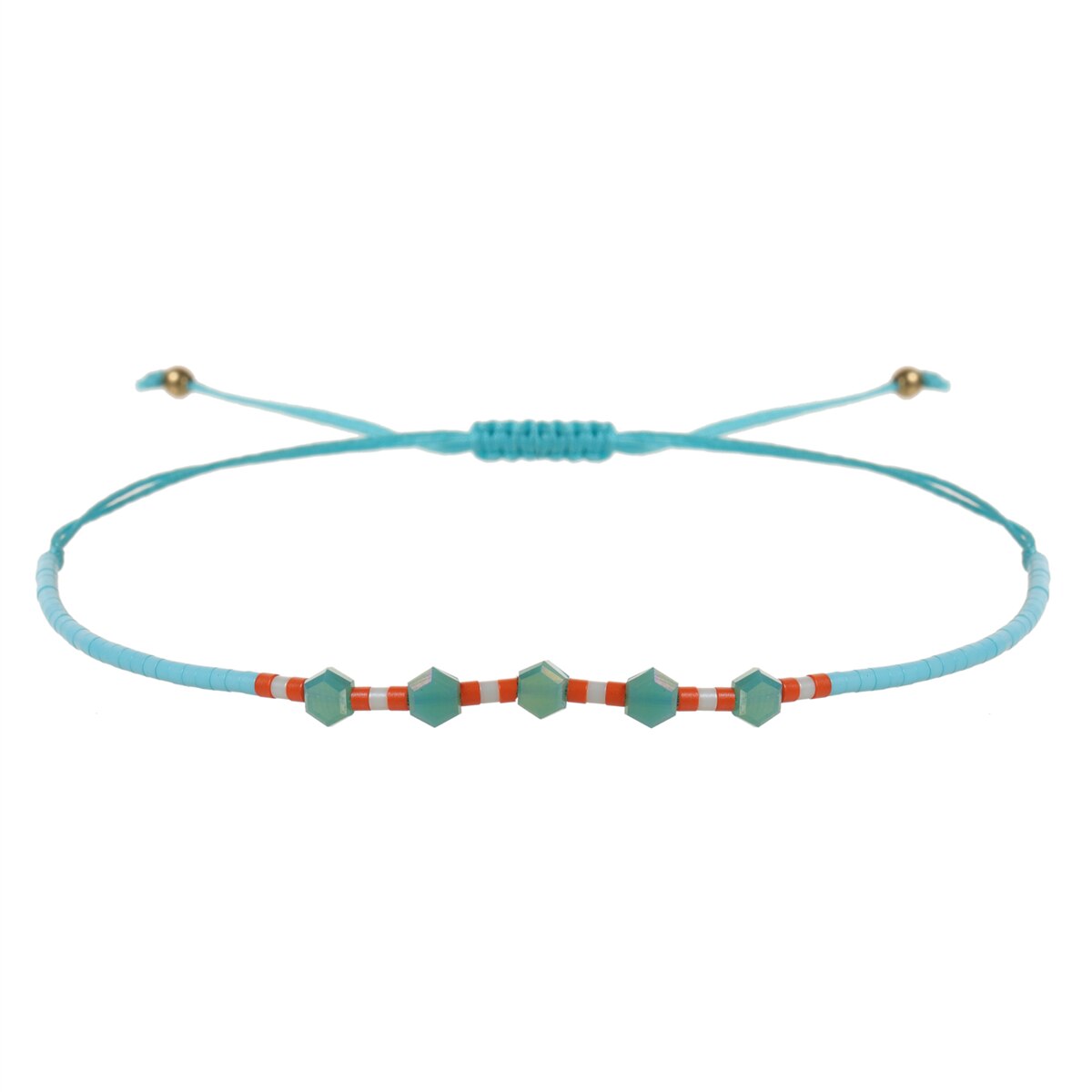 Boho Seed Beads Braied Bracelets New In Handmade Woven Bracelet for Women Men Yoga Jewelry Wristband Summer Surf Anklets