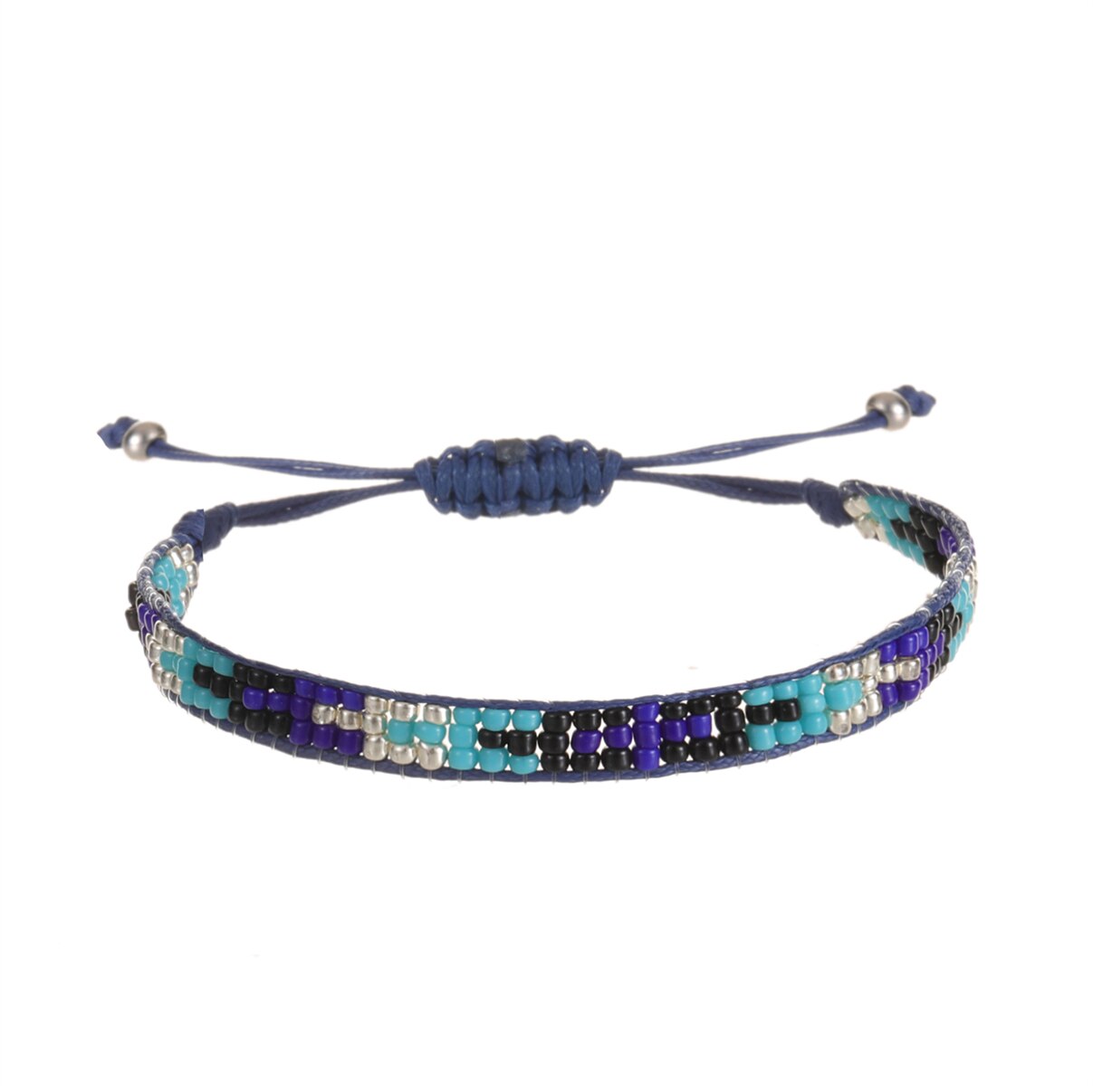 Seeds Bracelet for Women Men Boho Summer Surf Anklet Adjustable Hand Braided Wax Rope Chain Bracelets