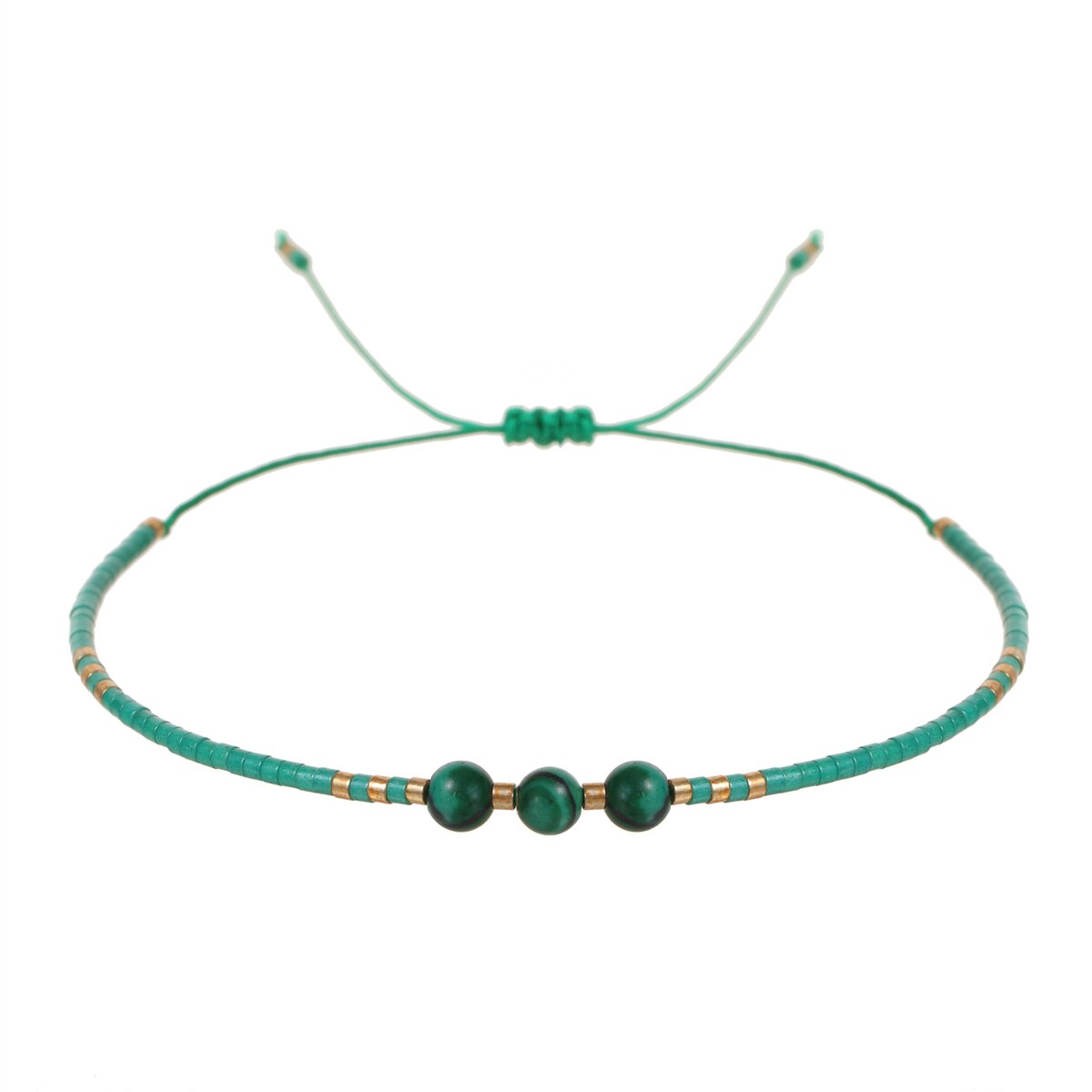 Boho Seed Beads Braied Bracelets New In Handmade Woven Bracelet for Women Men Yoga Jewelry Wristband Summer Surf Anklets