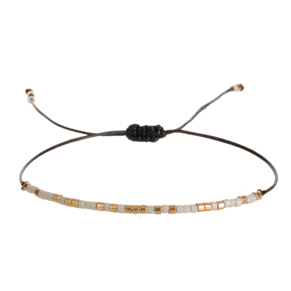1pc Boho Glass Seeds Beaded Bracelets for Women Men Beads Bracelets Anklet Wrist Strap Ankle Jewelry Gift
