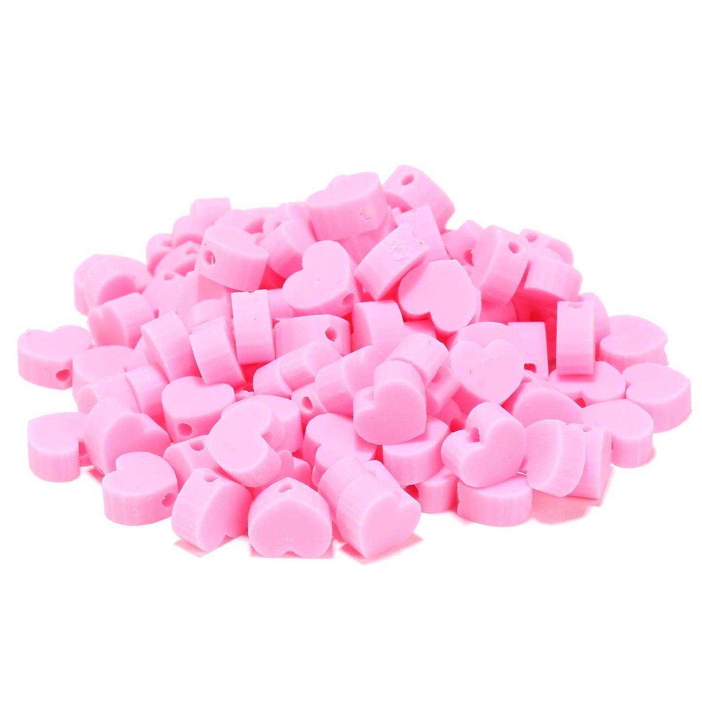 50pcs/lot Cartoon Flowers Evil Eye Polymer Clay Spacer Beads for Women Girls Jewelry Making DIY Bracelet Necklace Accessories