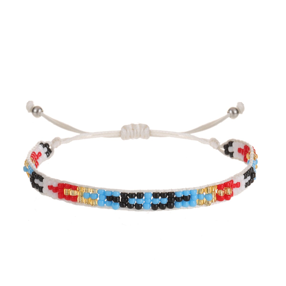 Seeds Bracelet for Women Men Boho Summer Surf Anklet Adjustable Hand Braided Wax Rope Chain Bracelets