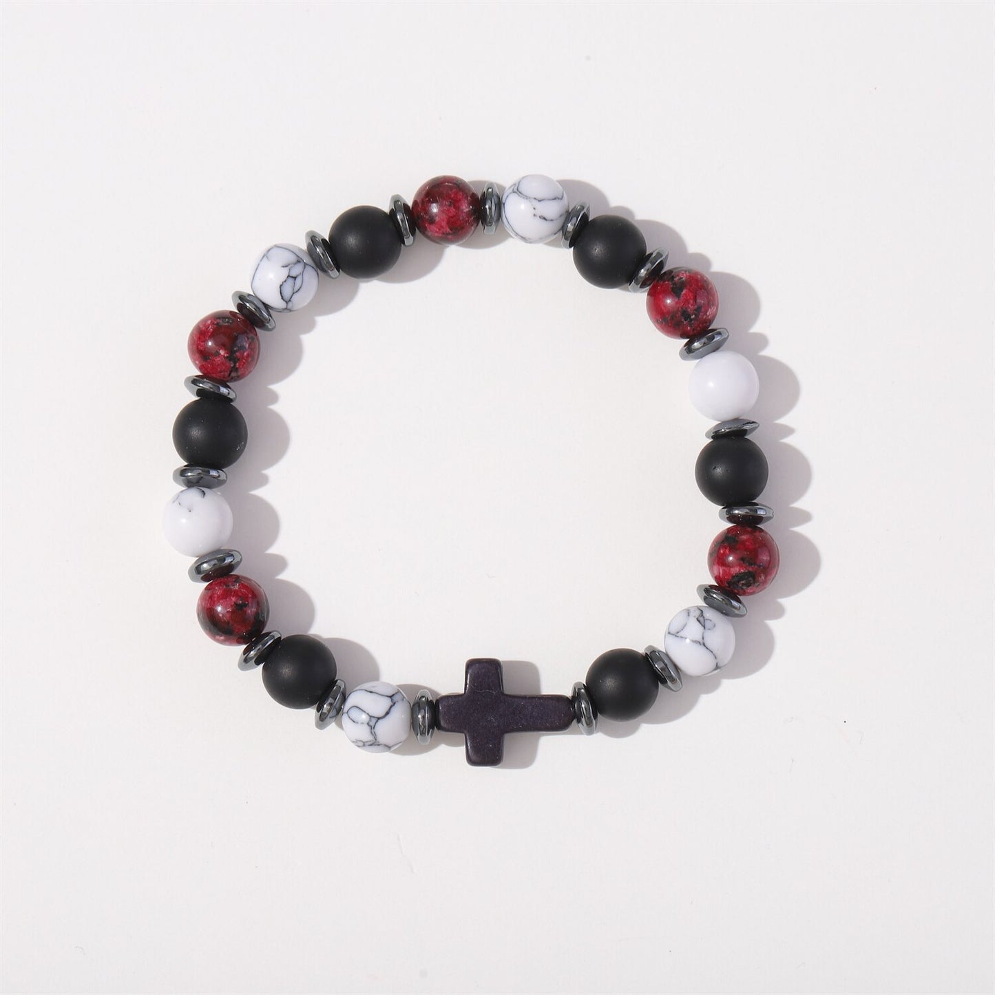 Fashion Turkish Evil Eye Bracelet Murano Glass Turkish Eye Bead Bracelet for Women Men Natural Stone Beads Chain Wrist Jewelry