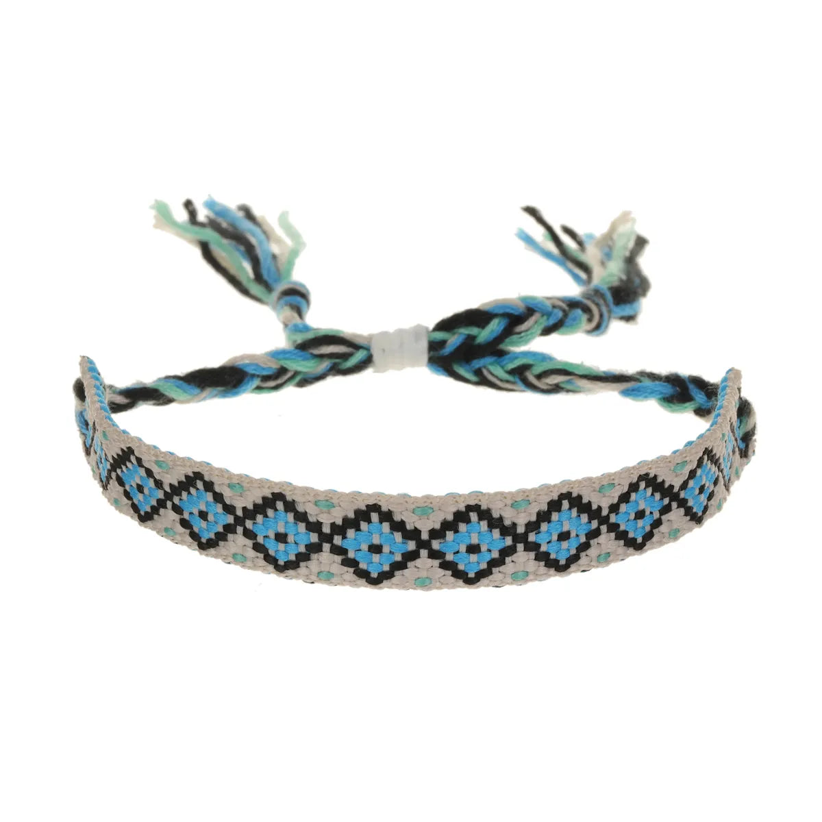 Nepal Woven Friendship Bracelets Adjustable Braided Bracelets with A Sliding Knot Closure for Kid Women Men Waterproof Anklets