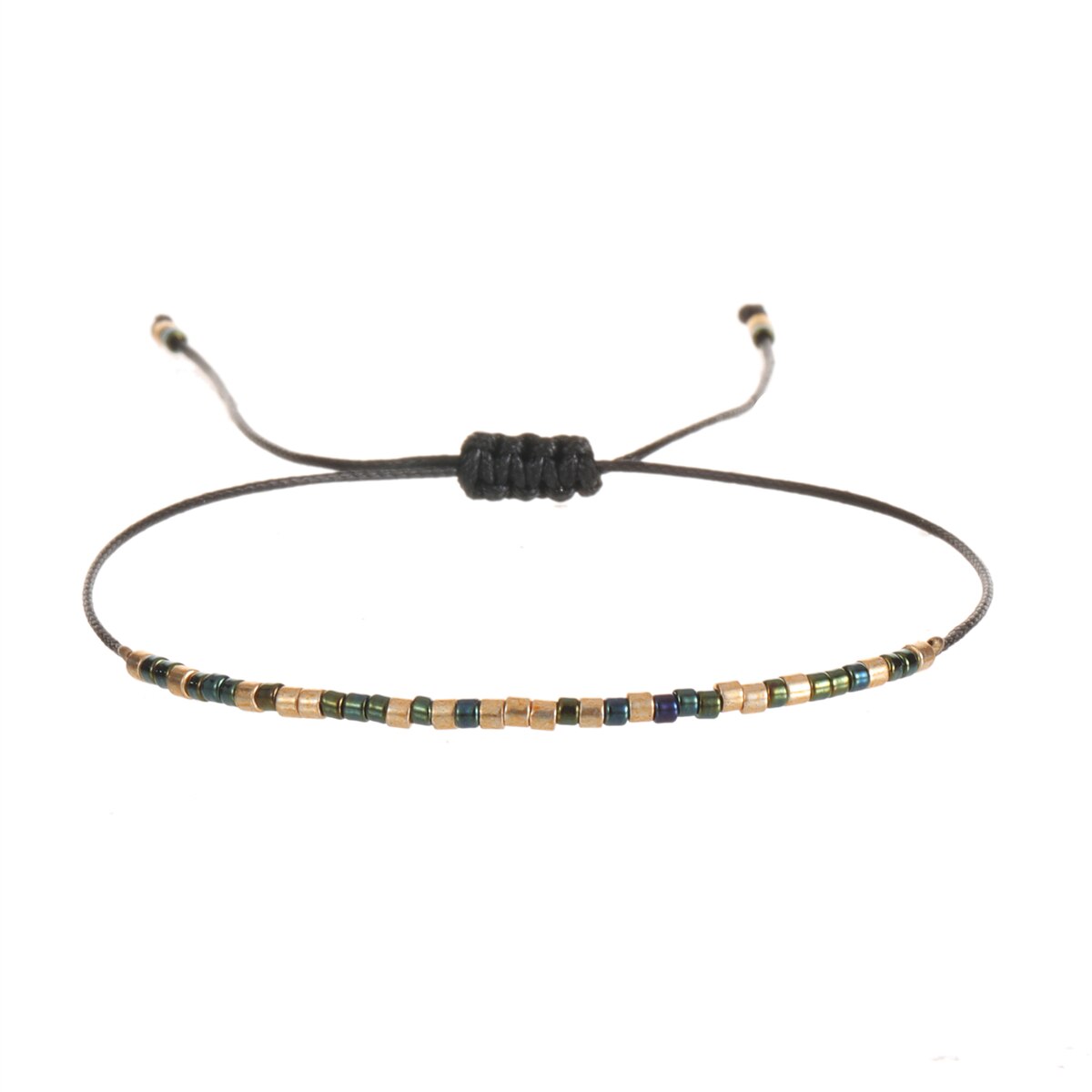 1pc Boho Glass Seeds Beaded Bracelets for Women Men Beads Bracelets Anklet Wrist Strap Ankle Jewelry Gift