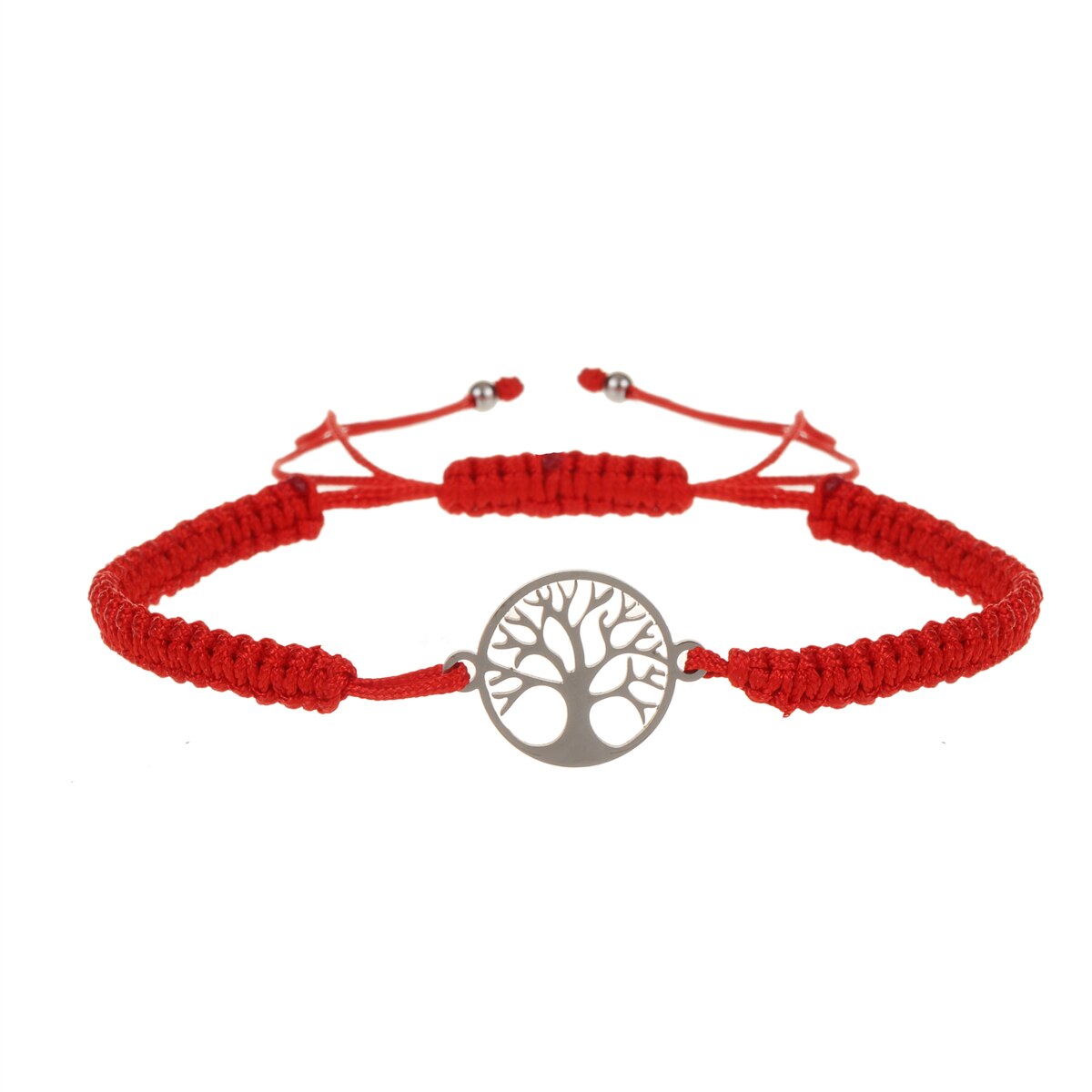 Handmade Red String heart Butterfly Pendant Bracelet Lucky Protection Matching Bracelets for Couple Lover Family Friends Women