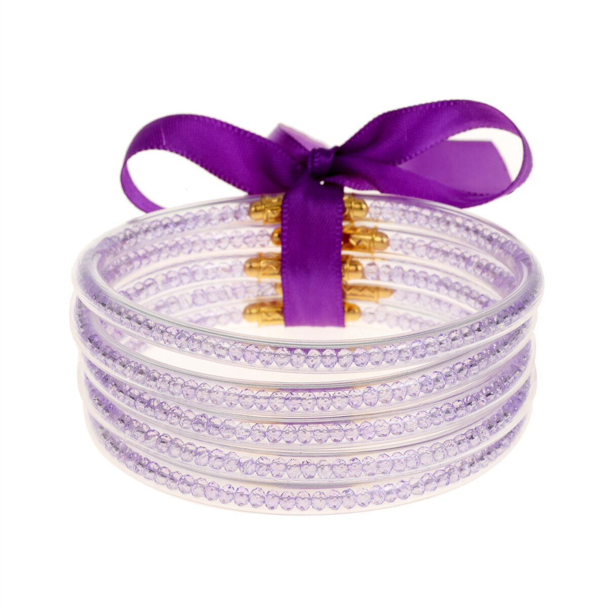 Multilayer Glitter Jelly Bangles Bracelets Glitter Filled Jelly Silicone Bracelets for Women Girls Cuffed Wristbands Jewellery