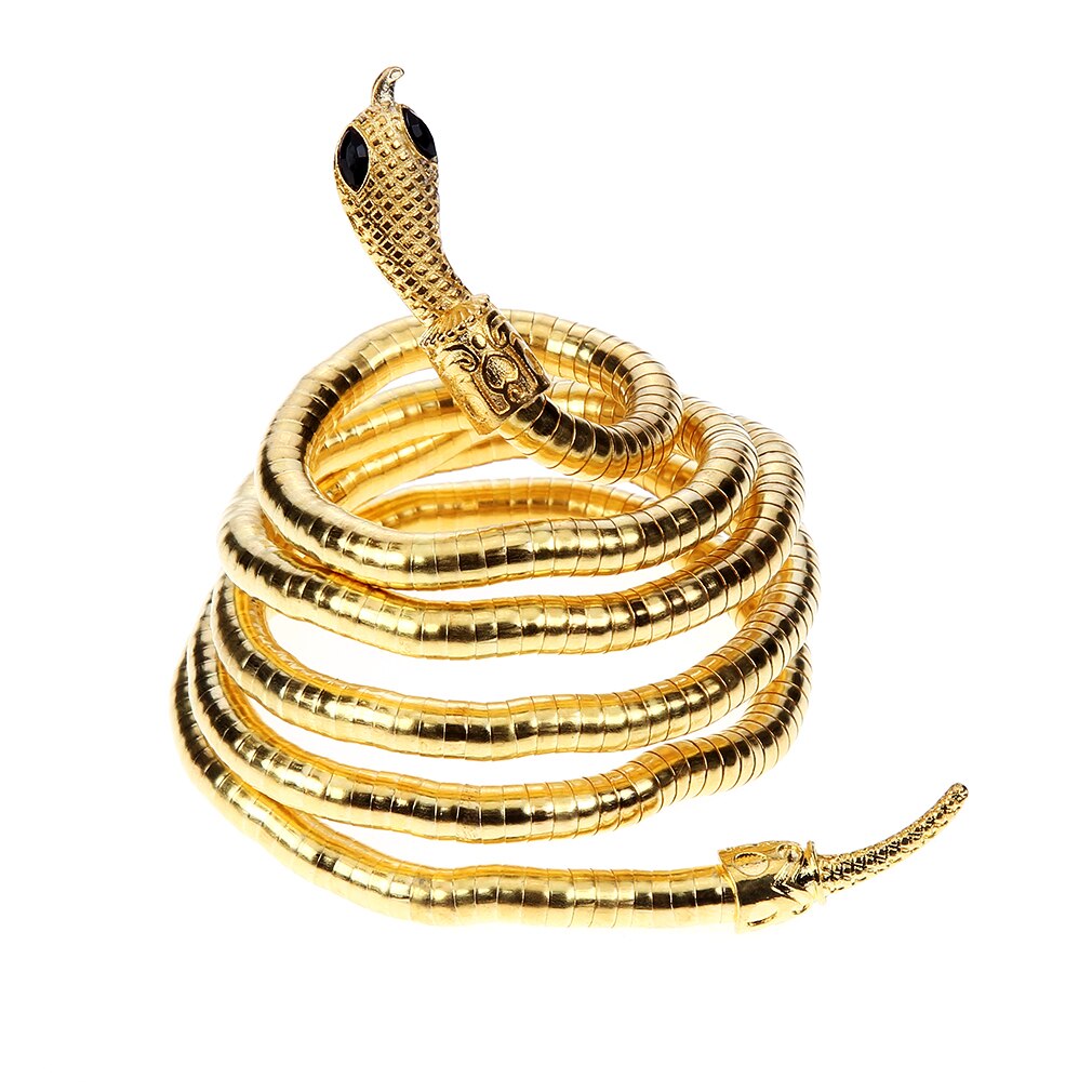 Personalized Metal Snake Necklace Halloween Stage Necklaces Prop Gift Animal Sweater Chain Hip Hop Cosplay Jewelry