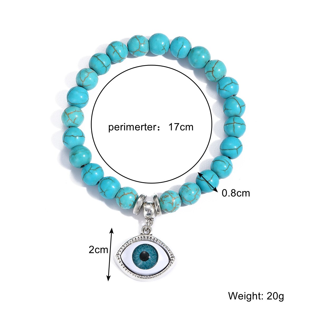 Retro Boho Natural Stone Beads Lucky Bracelets New Owl Cross Life Tree Charms Pendiantes Pryer Bracelet & Bangle for Women