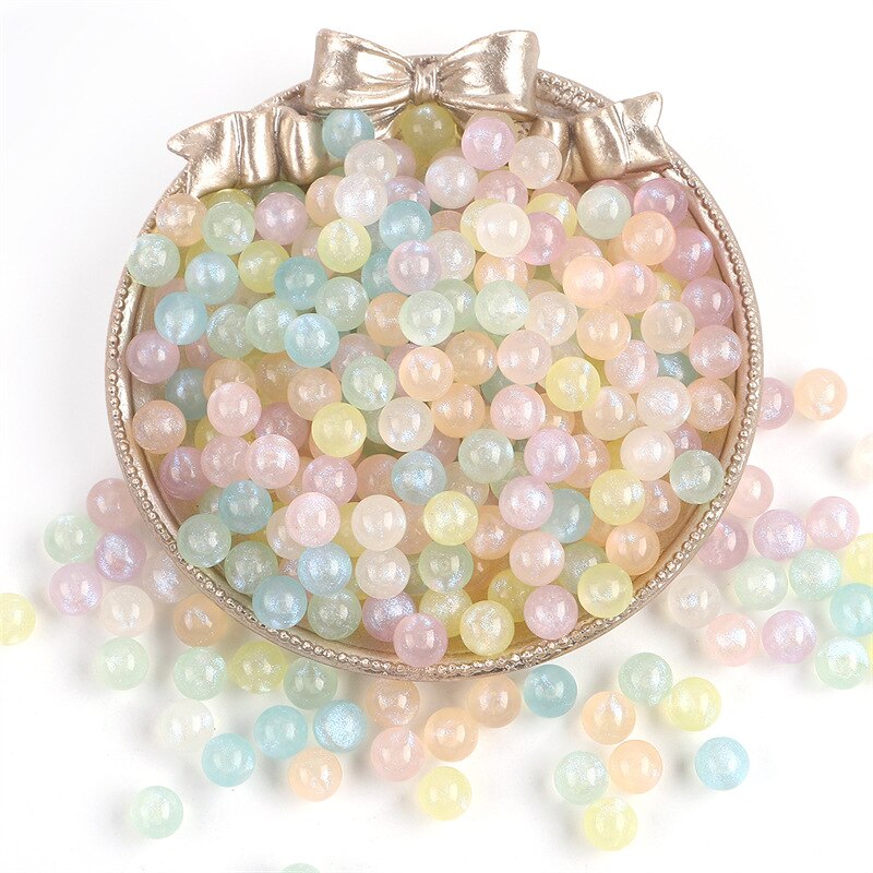 66Pcs/lot Acrylic Beads 8MM Beads for Jewelry Making Bracelets DIY Accessories Wholesale Bracelet Anklet Necklace Pendant