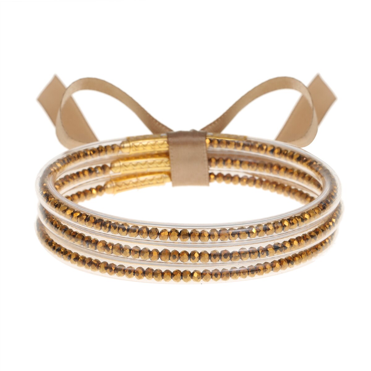 Fashion Glitter Jelly Bangles Bracelets Glitter Filled Jelly Silicone Bracelets for Women Girls Party Jewellery