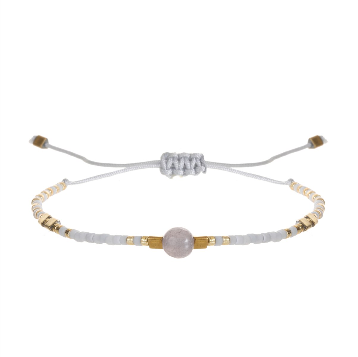 Women Seed Bead Charms Bracelet Adjustable Metal Tiger Eye Chain Anklets Girl Kids Beach Couple Jewelry Gift 1pc
