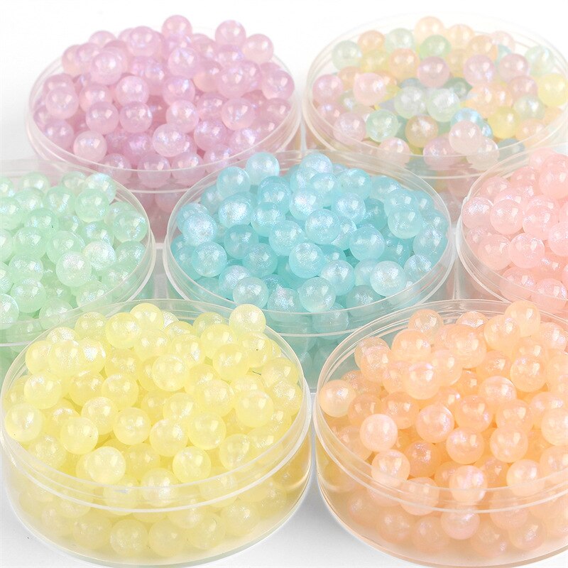 66Pcs/lot Acrylic Beads 8MM Beads for Jewelry Making Bracelets DIY Accessories Wholesale Bracelet Anklet Necklace Pendant