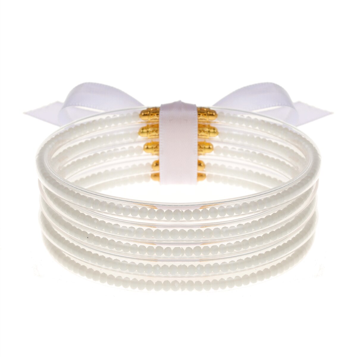 Multilayer Glitter Jelly Bangles Bracelets Glitter Filled Jelly Silicone Bracelets for Women Girls Cuffed Wristbands Jewellery
