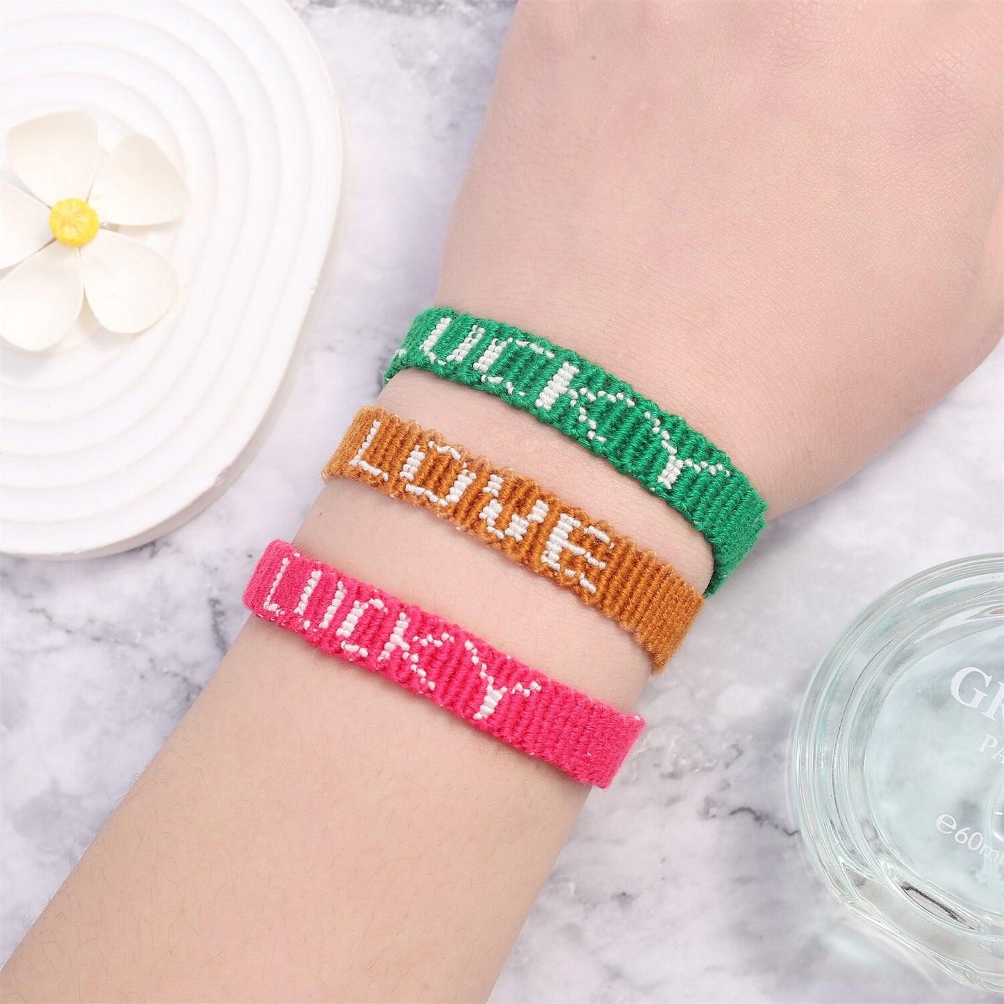 12pcs/lot Women Bohemia Adjustable Braided Rope Bracelet Handmade Embroidery Tassel Bracelet for Women Vintage Wide Cuff Jewelry