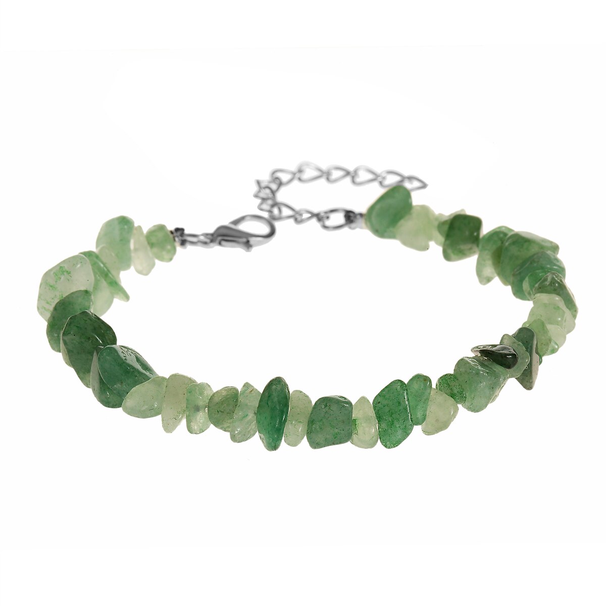 1pc Natural Stone Chakra Crystal Healing Gemstone Stretch Bracelets Tumble Polished Align Increase Communication Reiki Bracelets