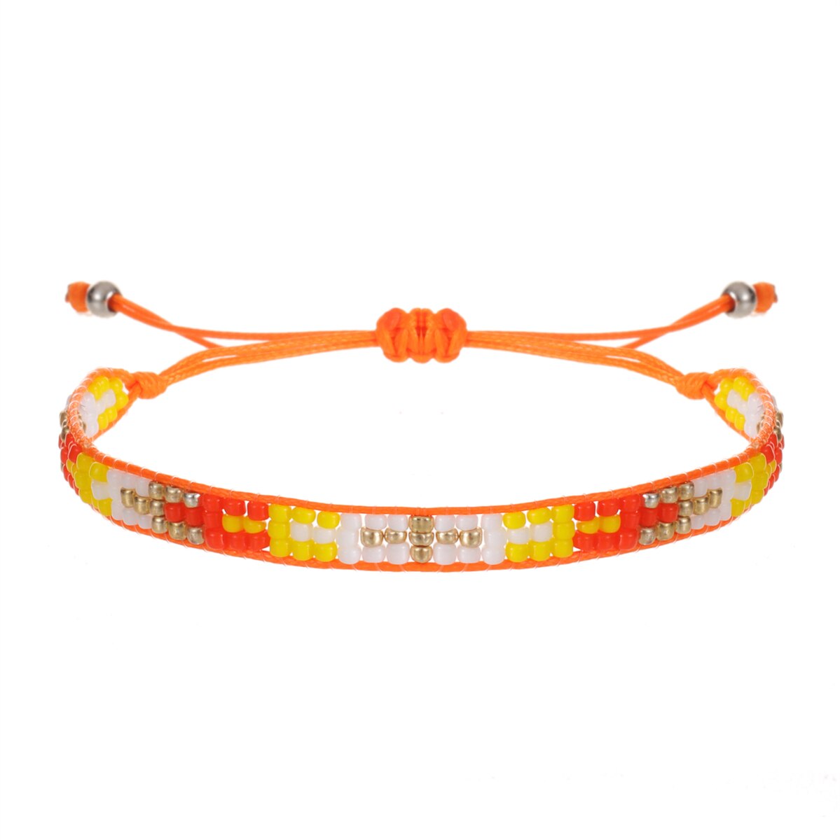 Seeds Bracelet for Women Men Boho Summer Surf Anklet Adjustable Hand Braided Wax Rope Chain Bracelets