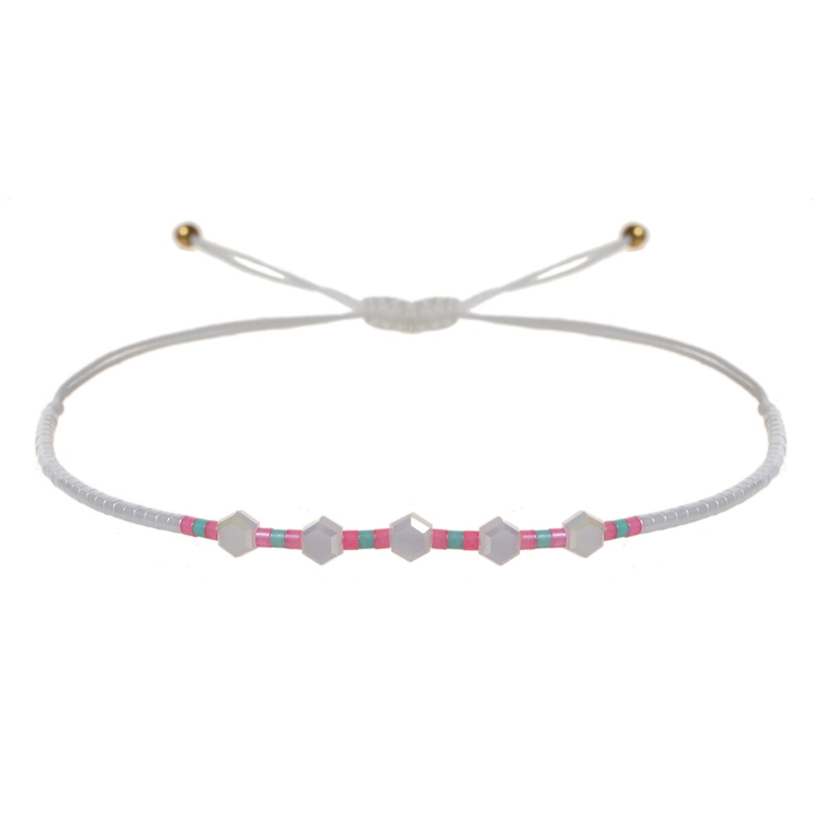 Boho Seed Beads Braied Bracelets New In Handmade Woven Bracelet for Women Men Yoga Jewelry Wristband Summer Surf Anklets