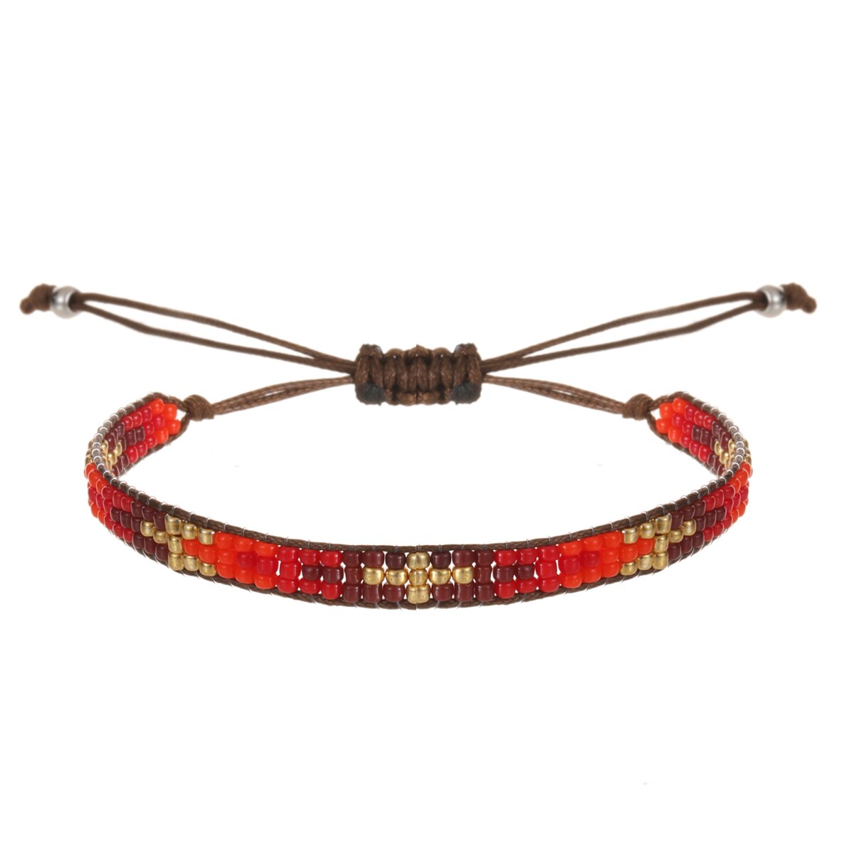 Seeds Bracelet for Women Men Boho Summer Surf Anklet Adjustable Hand Braided Wax Rope Chain Bracelets