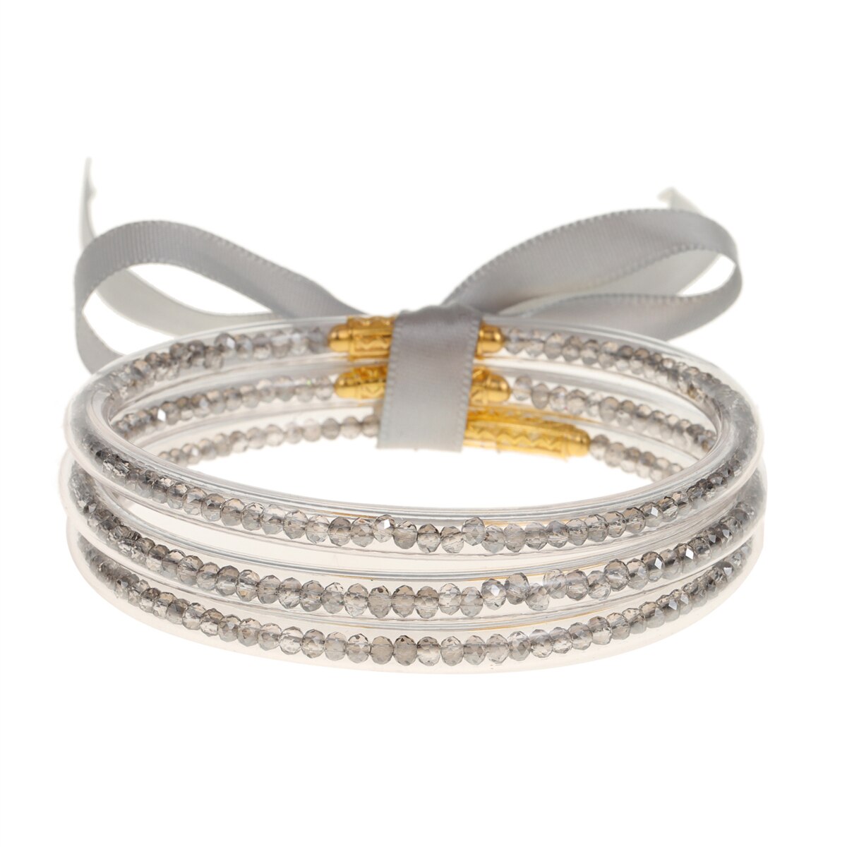 Fashion Glitter Jelly Bangles Bracelets Glitter Filled Jelly Silicone Bracelets for Women Girls Party Jewellery