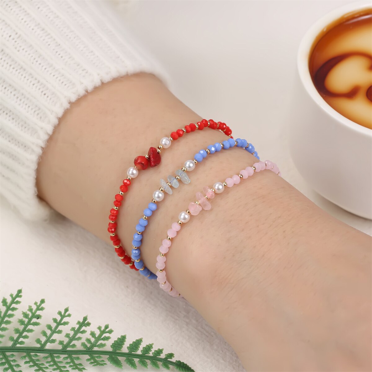 Faceted Crystal Bead Natural Stone Pendant Bracelet Adjustable Hand Woven Bracelet for Women Men Suitable Gifts Party Jewelry