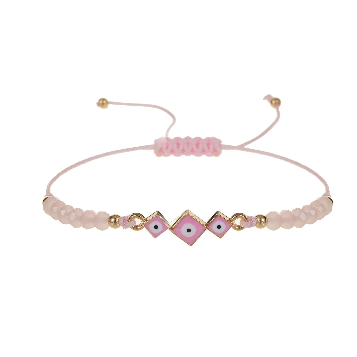 Evil Eye Handmade Knots Beads Protection Good Luck Thread String Rope Adjustable Bracelets Bangle Amulet Turkish for Women Men