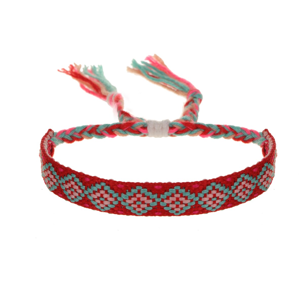 Handmade Woven Friendship Bracelets for Women Men Colorful Boho Surfer Bracelets Braided String Summer Beach Ankle Adjustable
