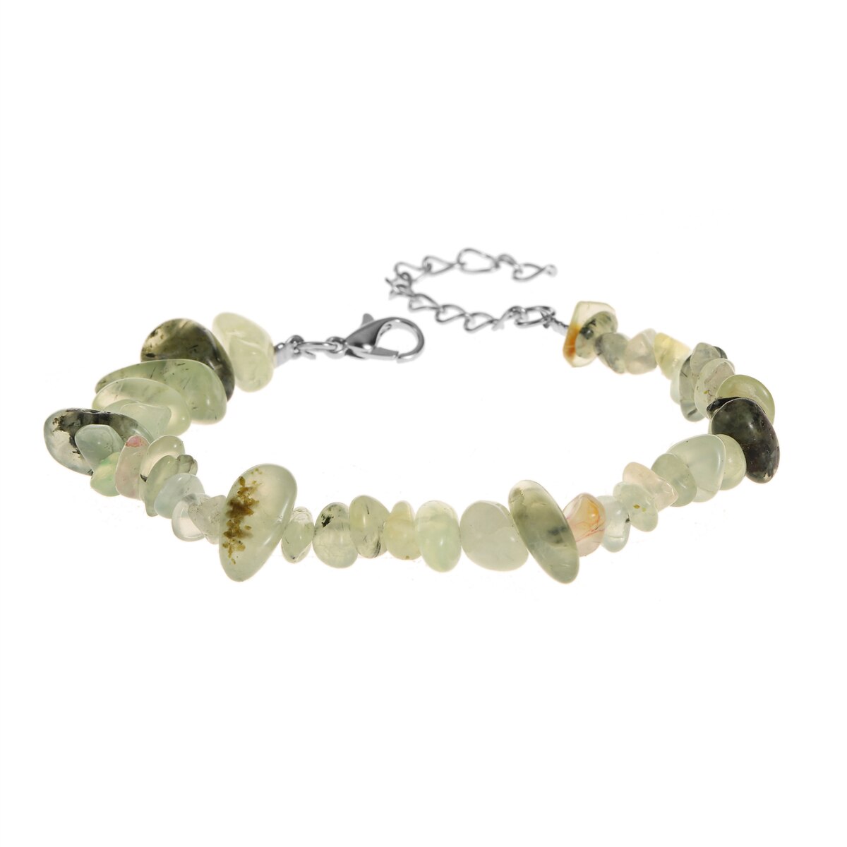 1pc Natural Stone Chakra Crystal Healing Gemstone Stretch Bracelets Tumble Polished Align Increase Communication Reiki Bracelets