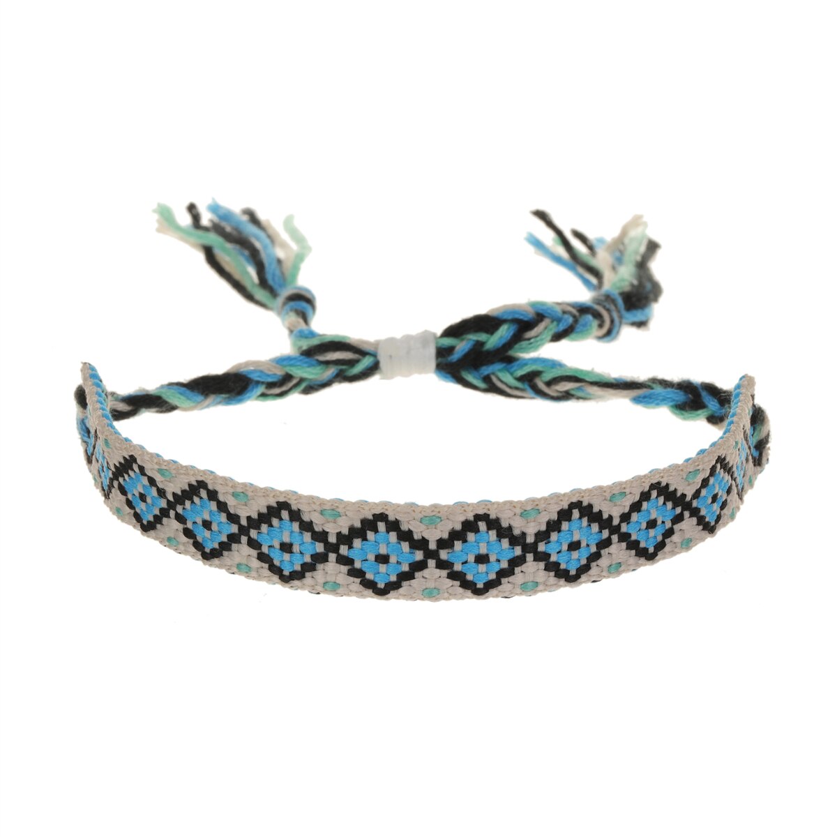 Handmade Woven Friendship Bracelets for Women Men Colorful Boho Surfer Bracelets Braided String Summer Beach Ankle Adjustable