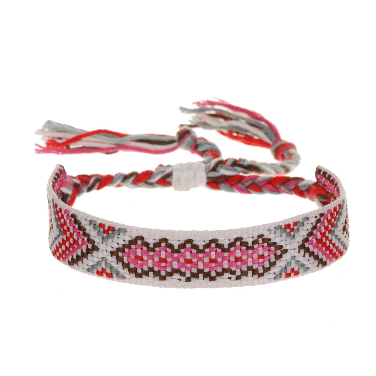 Woven Bracelet Bulk for Women, Kids & Girls - Nepal Style Friendship Bracelets Handmade Braided Rope Wrist String Chain