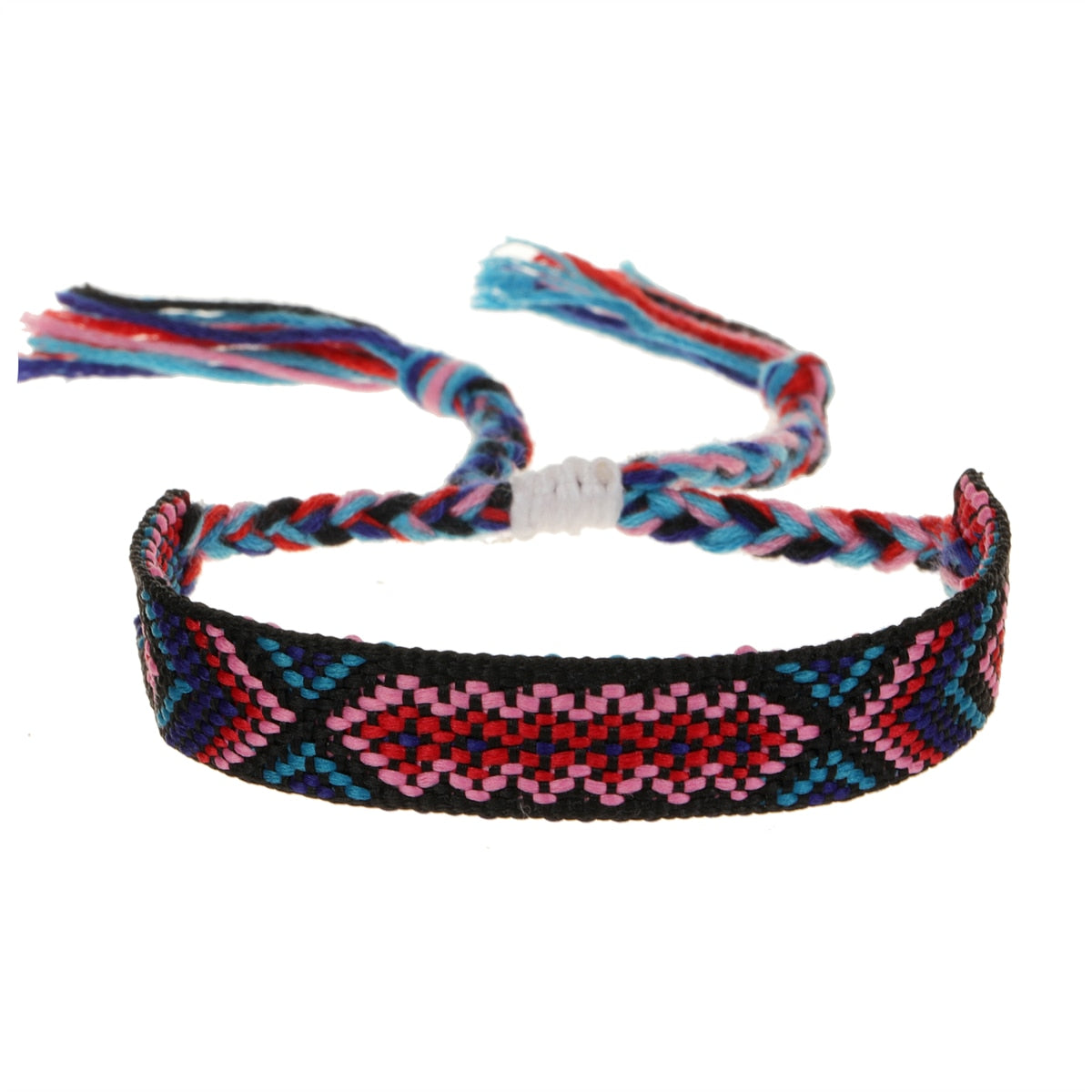 Woven Bracelet Bulk for Women, Kids & Girls - Nepal Style Friendship Bracelets Handmade Braided Rope Wrist String Chain
