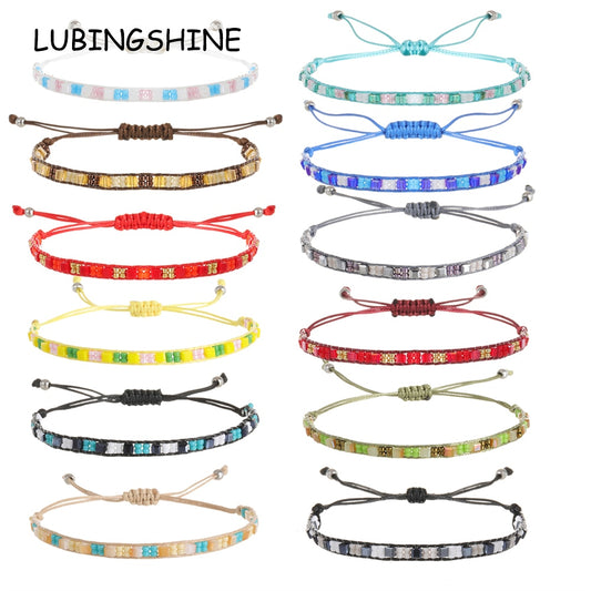 Double Layer Bracelet for Women Men Boho Summer Surf Simple Bracelets Anklet Jewelery Jewelry Gift Pulseras Femme