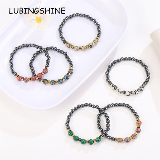 12pcs/lot Natural Stone Beaded Bracelet Cuff Charm Bangle Bracelet Friendship Relationship Bracelets Yoga Bracelet Wholesale