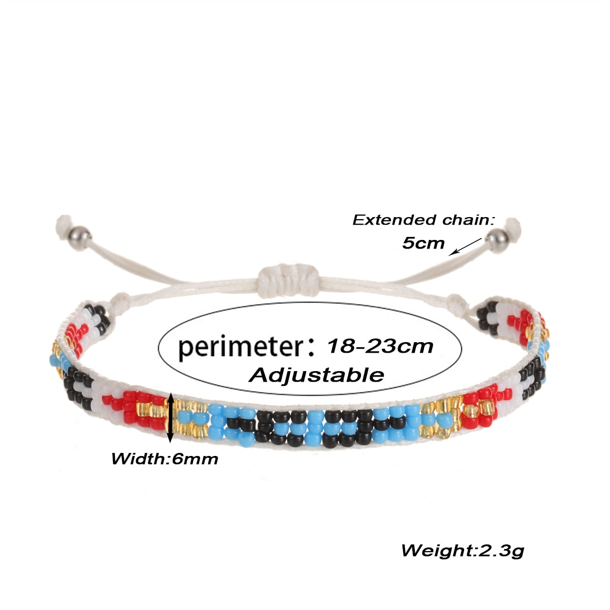 Seeds Bracelet for Women Men Boho Summer Surf Anklet Adjustable Hand Braided Wax Rope Chain Bracelets